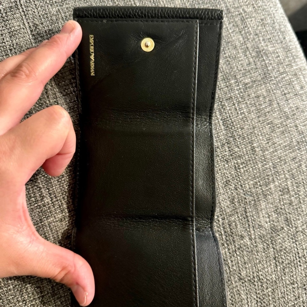 Emporio Armani unisex wallet black